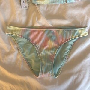 Hollister Pastel Tie Dye bikini bottom